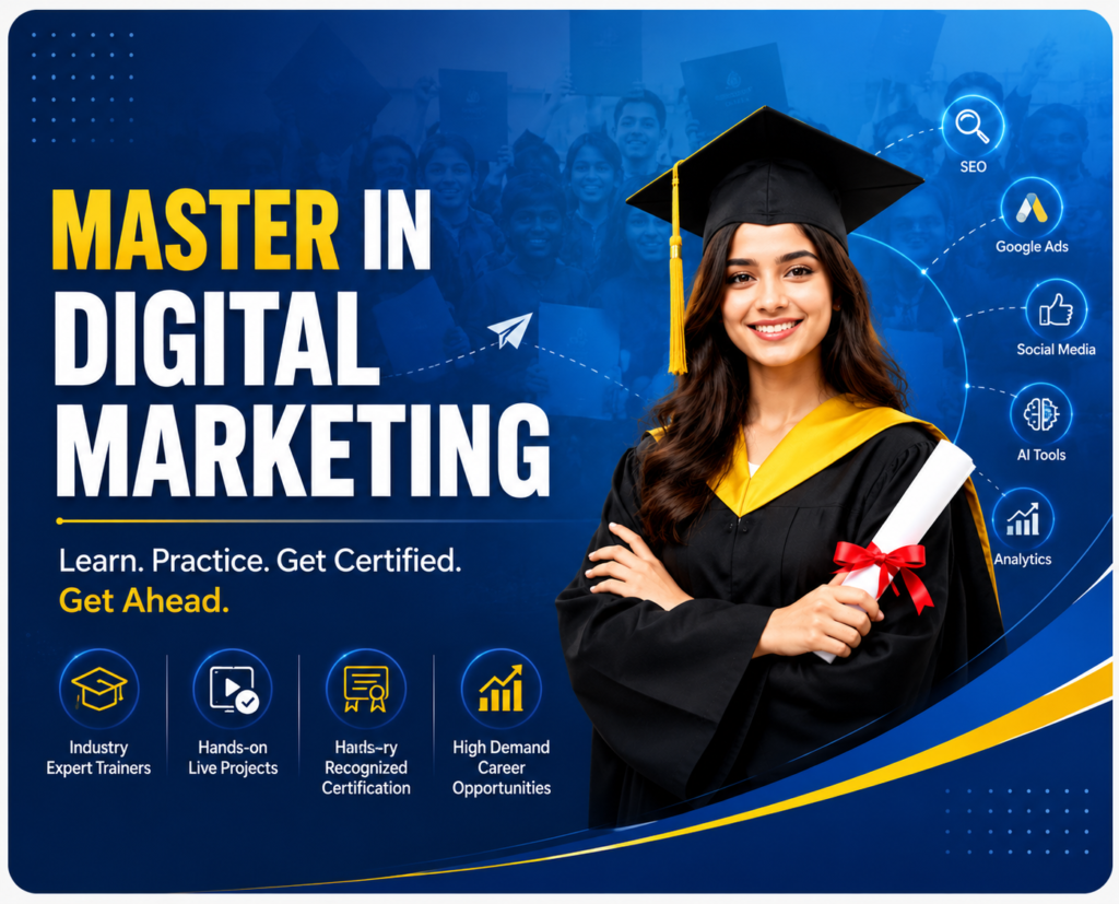 master in digital marketing